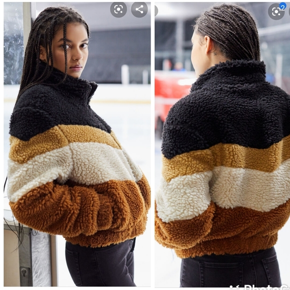 la hearts teddy jacket